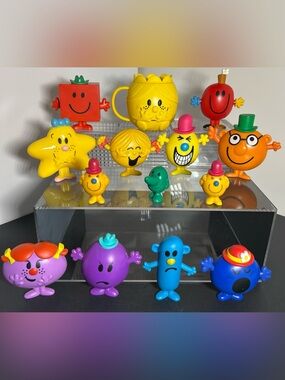 Mr Men & Little Miss McDonalds/Arbys Figurine Set